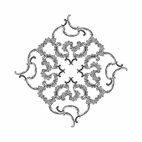Розетка RODECOR Лемус Ф2, арт. 87003RC, 103 х 103 см.