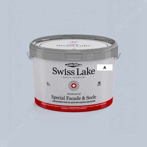 картинка Краска Swiss Lake Special Faсade & Socle цвет LILAC TIME №1777 от LIVING