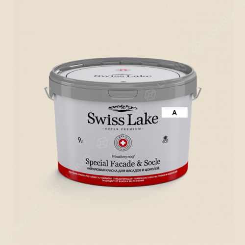 картинка Краска Swiss Lake Special Faсade & Socle цвет Silk Kimono №882 от LIVING