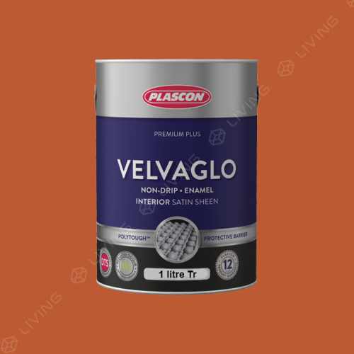 картинка Краска Plascon VELVAGLO цвет Spiced Cinnamon арт.O4-C1-1 от LIVING