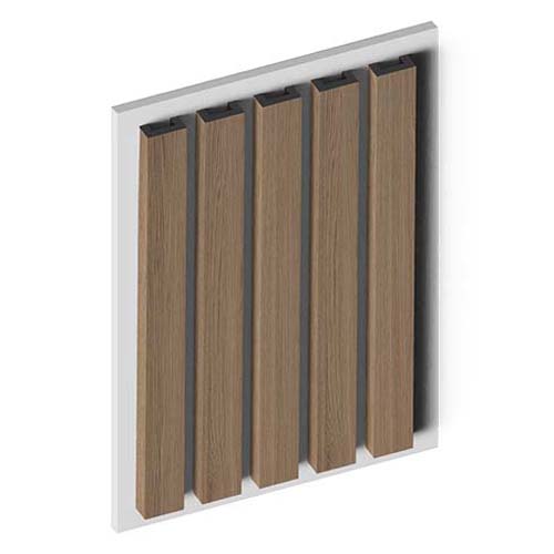 картинка Молдинг коричневый HI WOOD, арт. LB40 BR417, 4 х 2 х 270 см от LIVING
