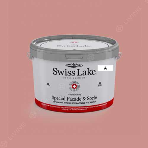 картинка Краска Swiss Lake Special Faсade & Socle цвет summer salsa №1470 от LIVING