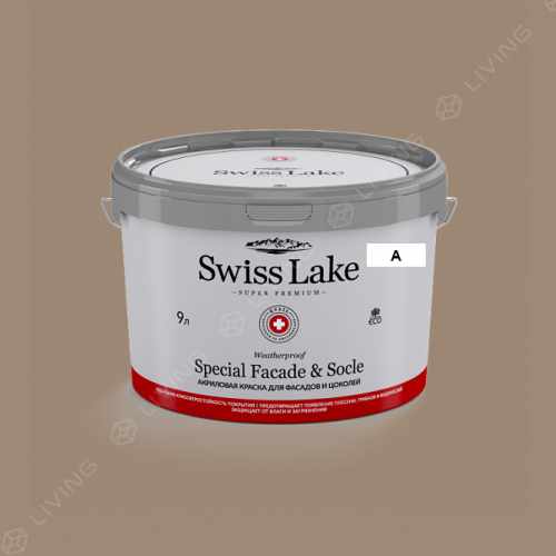 картинка Краска Swiss Lake Special Faсade & Socle цвет rattan palm №736 от LIVING