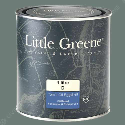 картинка Краска Little Greene Toms Oil Eggshell цвет Livid  №263 от LIVING