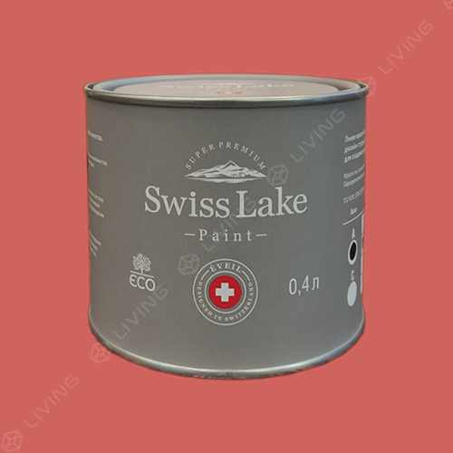 картинка Краска Swiss Lake Wall Comfort 7 цвет amaranth №1348 от LIVING