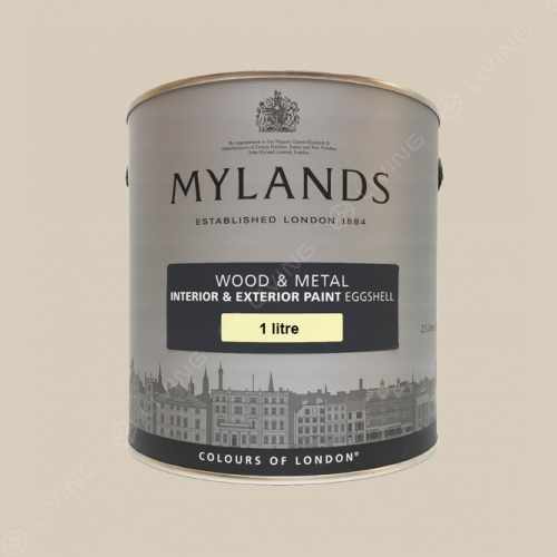 картинка Краска Mylands Wood&metal eggshell цвет Hoxton Grey №72 от LIVING