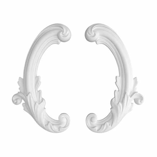 Волюта RODECOR Барокко, арт. 02110BR, 24 х 13 х 1,8 см.