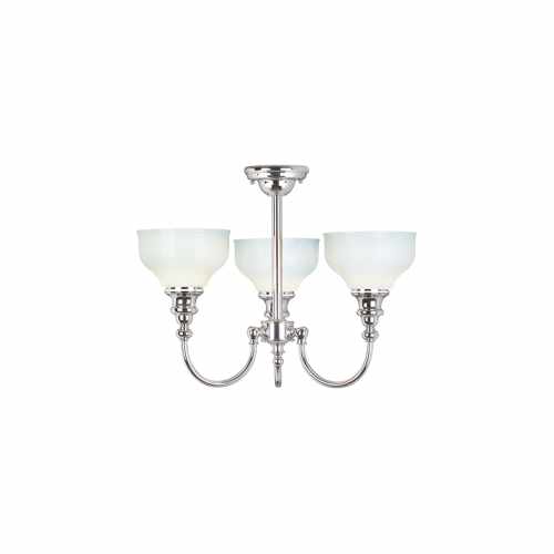 картинка Люстра Elstead Lighting коллекция Cheadle, арт. BATH-CD3 (хром) от LIVING