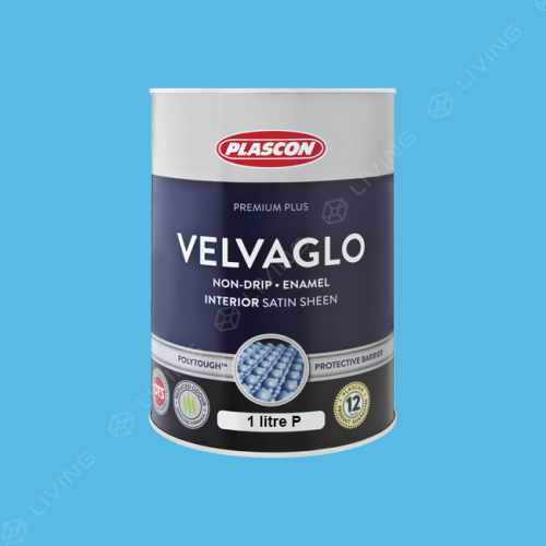 картинка Краска Plascon VELVAGLO WB цвет Blue Bay арт.B5-A1-3 от LIVING