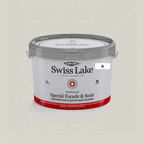 картинка Краска Swiss Lake Special Faсade & Socle цвет Sea Foam №595 от LIVING