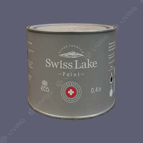 картинка Краска Swiss Lake Wall Comfort 7 цвет EGYPTIAN VIOLET №1789 от LIVING