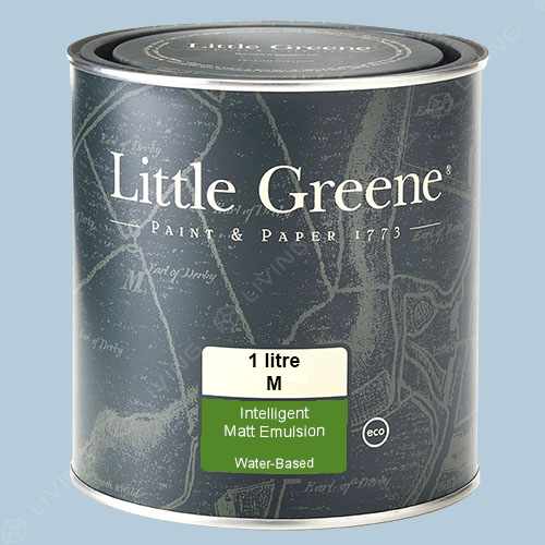 картинка Краска Little Greene Ultimatt (Intelligent Matt Emulsion) цвет Pale Wedgwood №249 от LIVING
