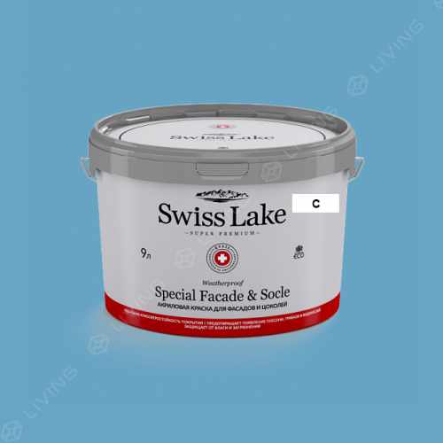 картинка Краска Swiss Lake Special Faсade & Socle цвет nautilus №2147 от LIVING