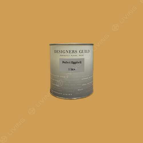 картинка Краска Designers Guild Perfect Eggshell цвет Norfolk Gold №169 от LIVING