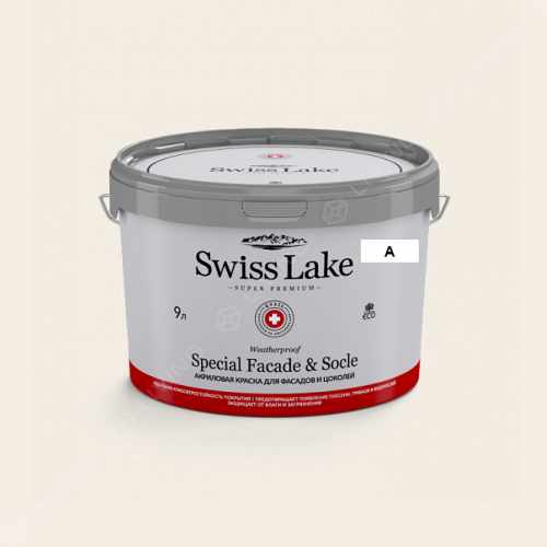 картинка Краска Swiss Lake Special Faсade & Socle цвет sail cloth №454 от LIVING