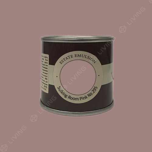 картинка Краска Farrow&Ball Estate Emulsion цвет Sulking Room Pink №295 от LIVING