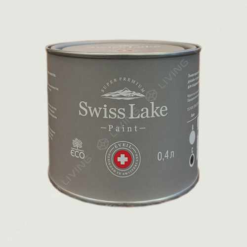 картинка Краска Swiss Lake Wall Comfort 7 цвет cloud white №2743 от LIVING