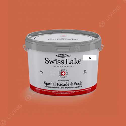картинка Краска Swiss Lake Special Faсade & Socle цвет rose bud №1344 от LIVING
