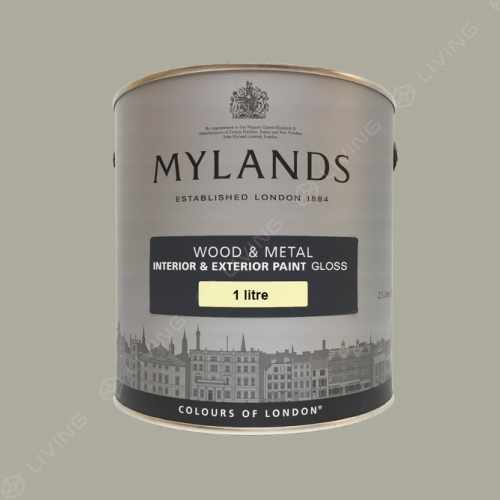 картинка Краска Mylands Wood&metal Gloss цвет Chambers Gate №85 от LIVING