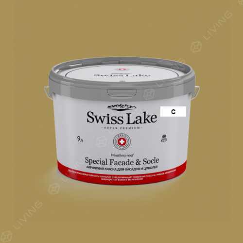 картинка Краска Swiss Lake Special Faсade & Socle цвет cedar №2546 от LIVING