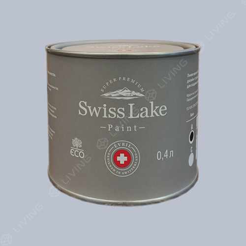 картинка Краска Swiss Lake Wall Comfort 7 цвет GLACIER PEARL №1778 от LIVING