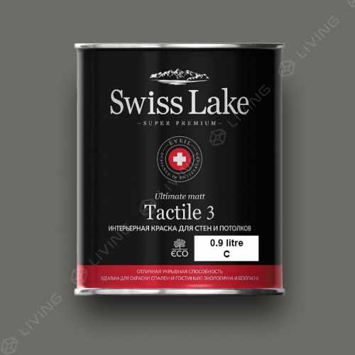 картинка Краска Swiss Lake Tactile 3 цвет retreat №2869 от LIVING