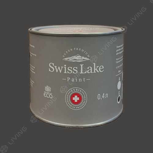 картинка Краска Swiss Lake Wall Comfort 7 цвет Russian caviar №2995 от LIVING