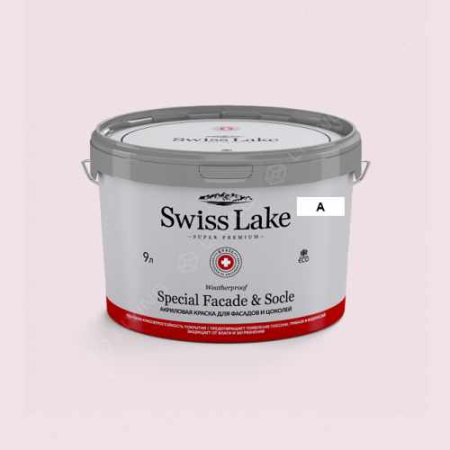 картинка Краска Swiss Lake Special Faсade & Socle цвет BARELY ROSE №1651 от LIVING