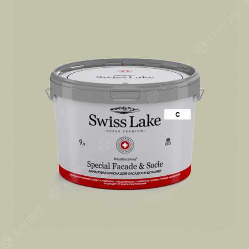 картинка Краска Swiss Lake Special Faсade & Socle цвет dry vine №2673 от LIVING