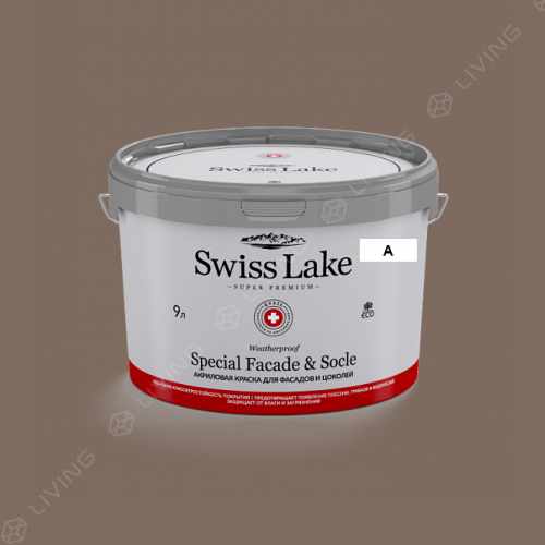 картинка Краска Swiss Lake Special Faсade & Socle цвет rural area №703 от LIVING