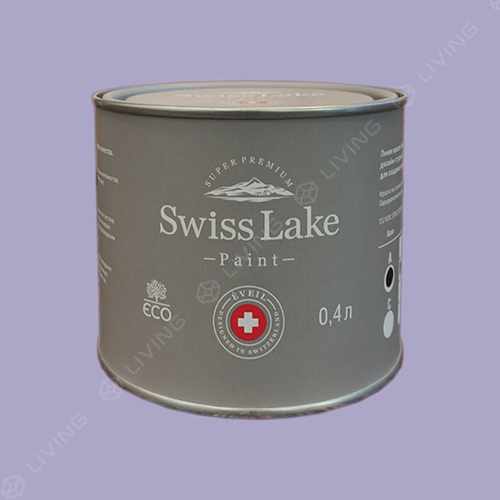 картинка Краска Swiss Lake Wall Comfort 7 цвет lavender lipstick №1887 от LIVING