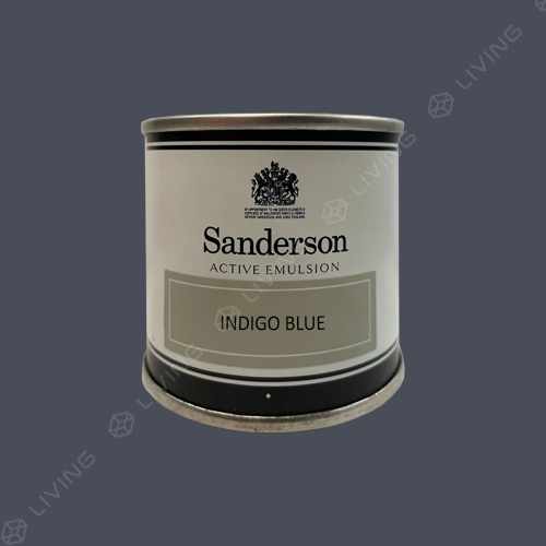 картинка Краска Sanderson Active Emulsion цвет INDIGO BLUE от LIVING