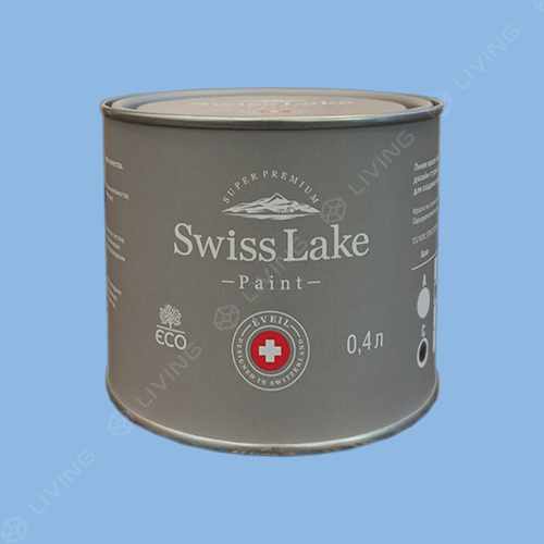 картинка Краска Swiss Lake Wall Comfort 7 цвет blue marguerite №2033 от LIVING
