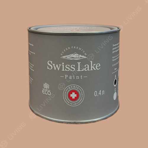 картинка Краска Swiss Lake Wall Comfort 7 цвет PEACH DARLING №1550 от LIVING