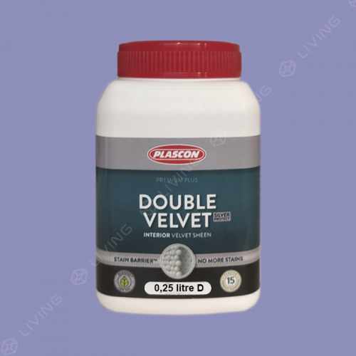 картинка Краска Plascon DOUBLE VELVET цвет Velvet Violet арт.P2-B1-3 от LIVING