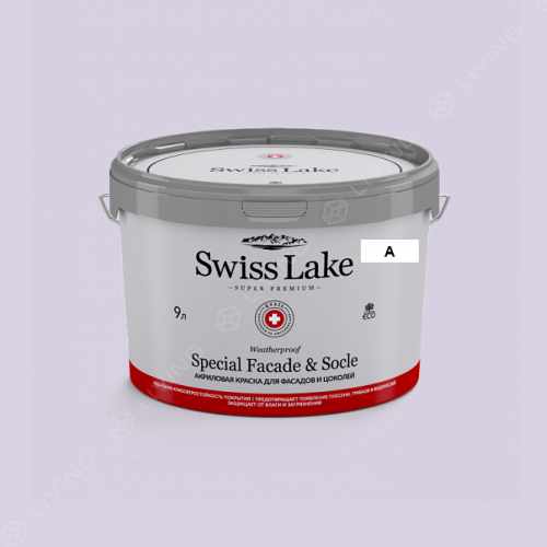 картинка Краска Swiss Lake Special Faсade & Socle цвет DUSKY LILAC №1865 от LIVING