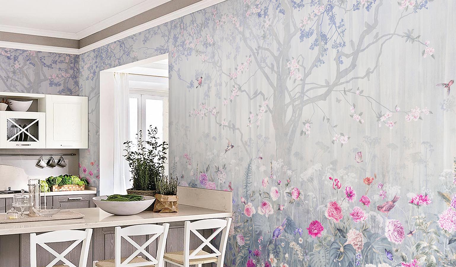 картинка Фреска Affresco, коллекция Dream Forest, арт. WP42 COL2 Россия от LIVING