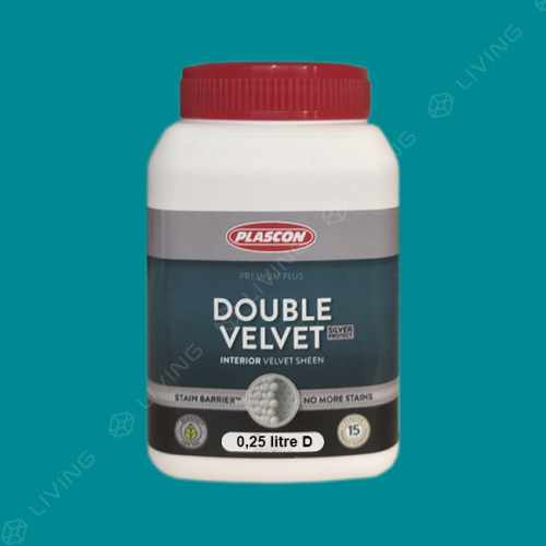 картинка Краска Plascon DOUBLE VELVET цвет Tuscana Blue арт.DC-36-107 от LIVING
