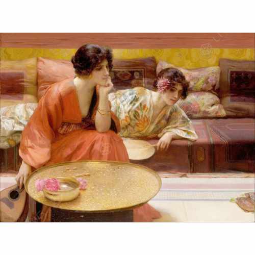 Фреска Affresco, коллекция Фрески и фотообои, арт. H. Siddons Mowbray Idle Hours Россия