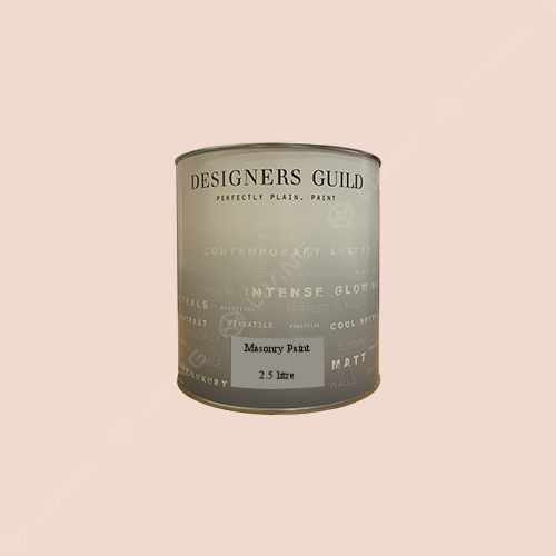 картинка Краска Designers Guild Masonry Paint цвет Pink Salt №160 от LIVING