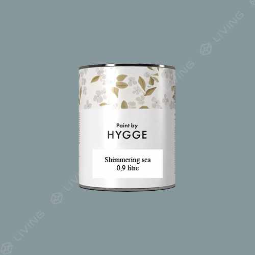 картинка Краска Hygge Shimmering sea цвет FINE TUNED BLUE HG02-084 от LIVING