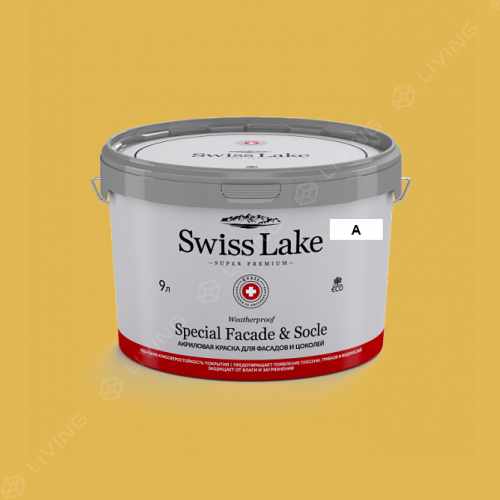 картинка Краска Swiss Lake Special Faсade & Socle цвет honey dessert №1047 от LIVING
