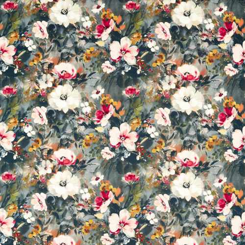 картинка Ткань Clarke & Clarke коллекция Floral Flourish Fabrics, арт. F1574/02 от LIVING