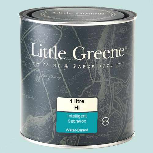 картинка Краска Little Greene Intelligent Satinwood цвет Gentle Sky №102 от LIVING