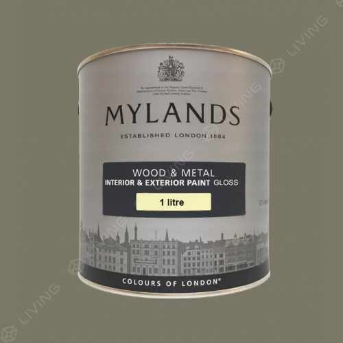 картинка Краска Mylands Wood&metal Gloss цвет Portcullis №170 от LIVING