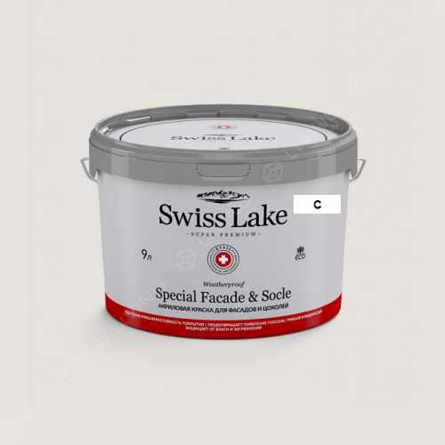 картинка Краска Swiss Lake Special Faсade & Socle цвет tablet №2753 от LIVING