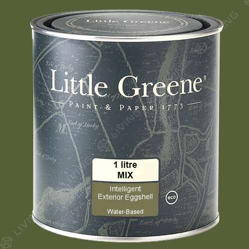 картинка Краска Little Greene Intelligent Exterior Eggshell цвет Jewel Beetle №303 от LIVING