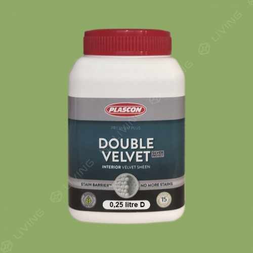 картинка Краска Plascon DOUBLE VELVET цвет Maiden Grass арт.G1-B1-2 от LIVING