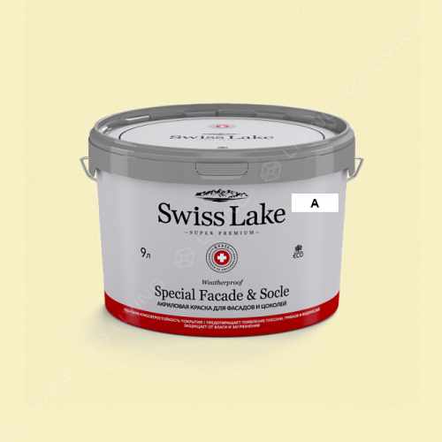 картинка Краска Swiss Lake Special Faсade & Socle цвет beach party №971 от LIVING
