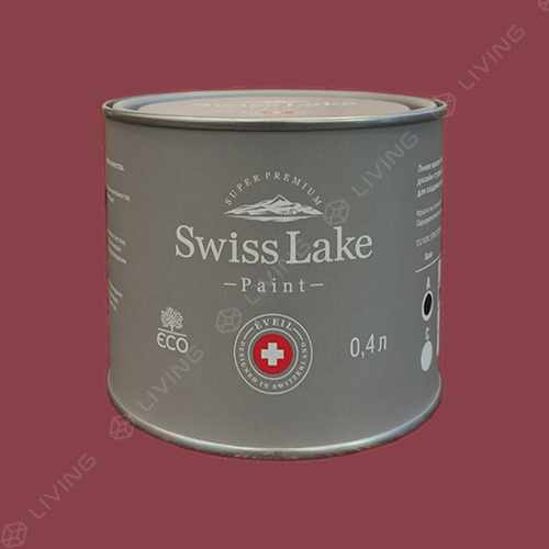 картинка Краска Swiss Lake Wall Comfort 7 цвет plum jam №1401 от LIVING
